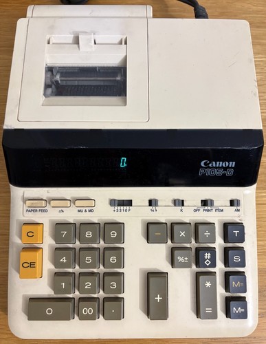 Vintage canon p105 printing - p105-d,
