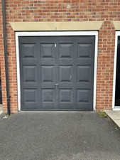 Electric garage door with - garage,