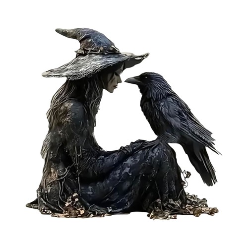 Modern halloween decors witch - halloween,