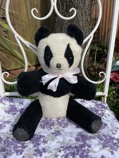 Teddy Bear Old Antique Panda -