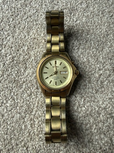 Seiko kinetic 50m day date - seiko,