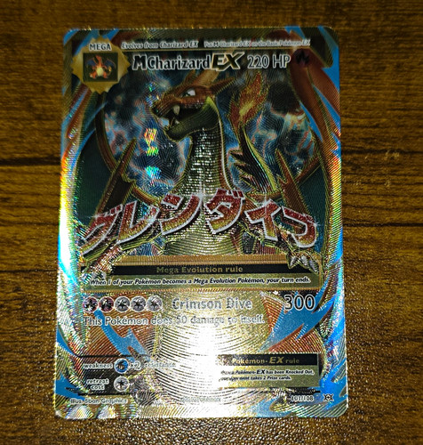 Pokémon tcg mega charizard - m,