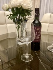 Red Wine Glasses – Large, Elegant And Fabulous.  9 In Total Sold  Together