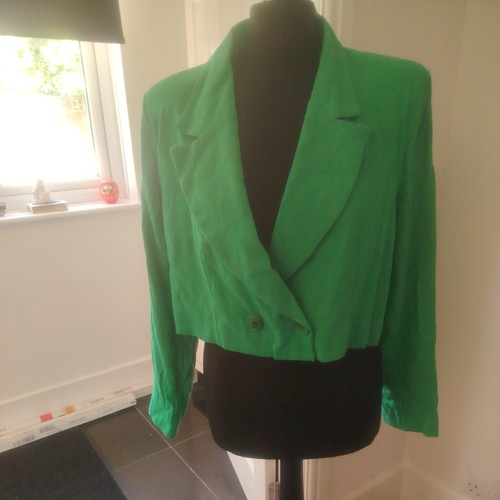 Blazer cropped green - cropped,