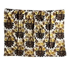 Vintage Floral Curtain Panel