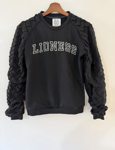 Zoe karssen black sweatshirt - karssen,