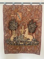 Classic Rare Antique French  Style Wall Tapestry 85x63cm