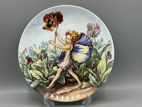 Wedgwood pansy flower fairy - pansy,