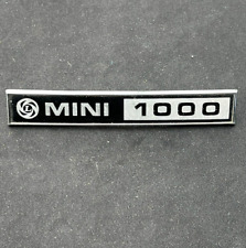 Austin Mini 1000 Motor Automobile Car Badge Emblem