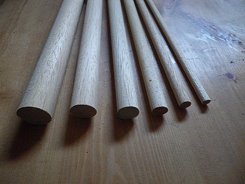 30cm wooden craft sticks - 30cm,