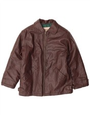 VINTAGE Boys Faux Leather