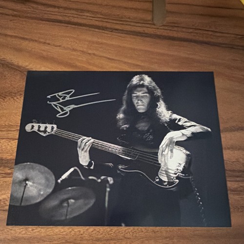 Signed john deacon black - black, &