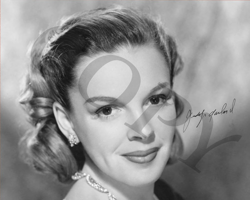 Judy garland 10x8 signed - garland,