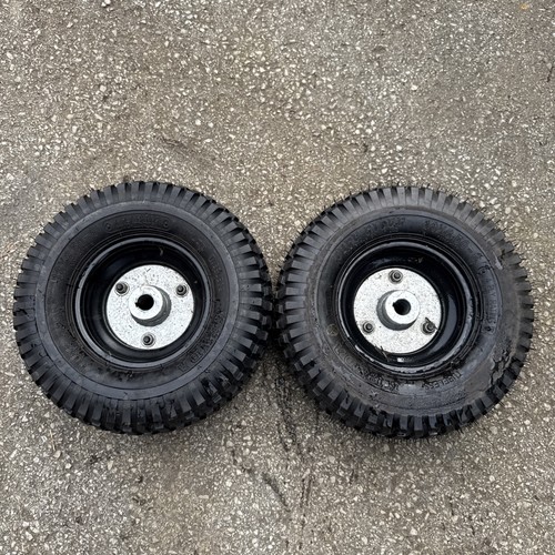 Golf buggy tyres on rims - x,