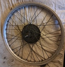 HONDA CR 125 ELSINORE 1979 32" FRONT WHEEL AND SPINDLE.