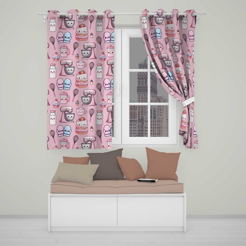 Blackout eyelet curtains - blackout,