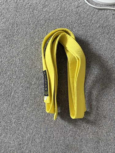 Karate belt yellow - karate,