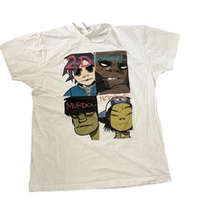Y2K 2001 Gorillaz Band Tshirt