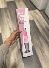 Pink Retro Lamp Lava Lamp