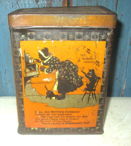 Antique horniman tea - antique, tin