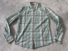 Levi's Western Check Shirt Long Sleeve Pearl Snap Buttons Size Medium