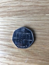 2011 FOOTBALL Offside Rule London Olympic 50p Fifty pence Coin Circulated