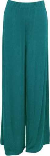 Women ladies plain palazzos - women's,