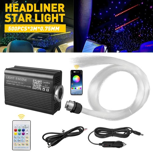 500pcs car fibre optic - car,