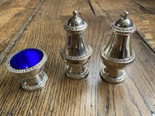 Ianthe Condiment Set. Sliver