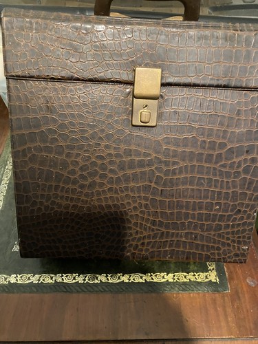 Vintage record box case - record,