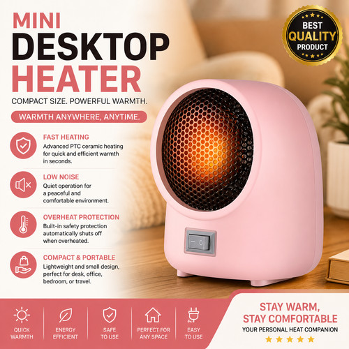 Mini electric heater portable - heater,
