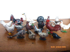 18 Vintage Painted Lead