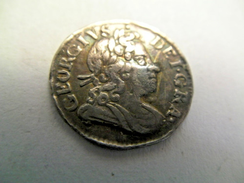 Maundy coins george - , 1d