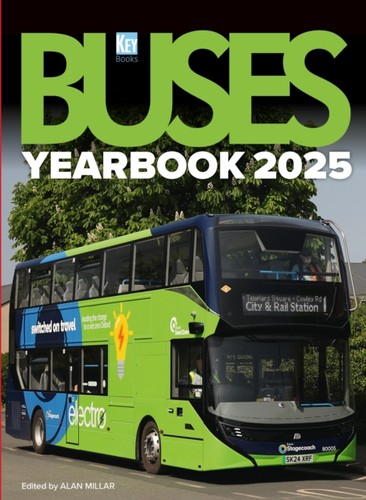 Buses yearbook 2025 - buses, (hardback