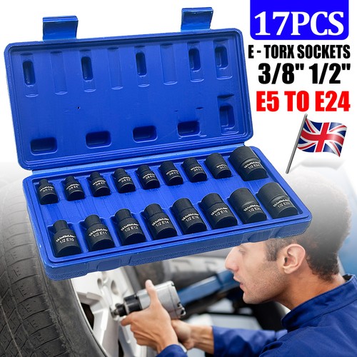 Torx socket set 17pcs - socket, &