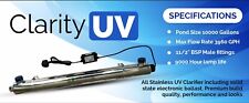 55w Stainless Steel UV Clarifier For swimming Pool & Koi Fish Ponds