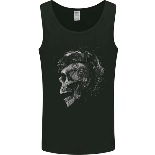 Punk rock skull - punk,