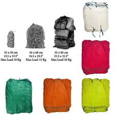 Net sacks non stretch with - sacks, non-stretch