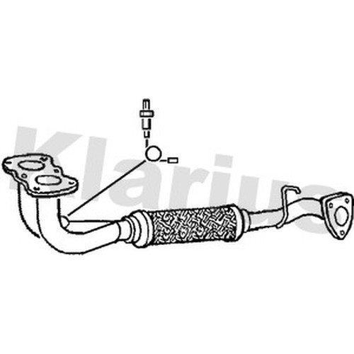 Exhaust front down pipe for - exhaust,