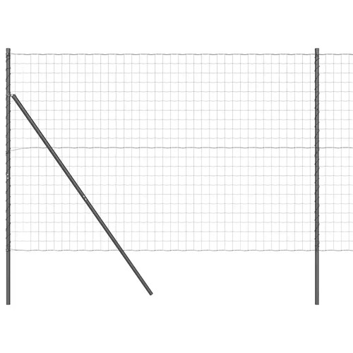 Euro fence with concrete - fence,