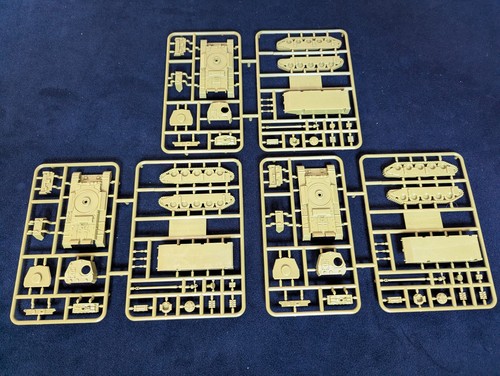 British comet tank sprues - comet,