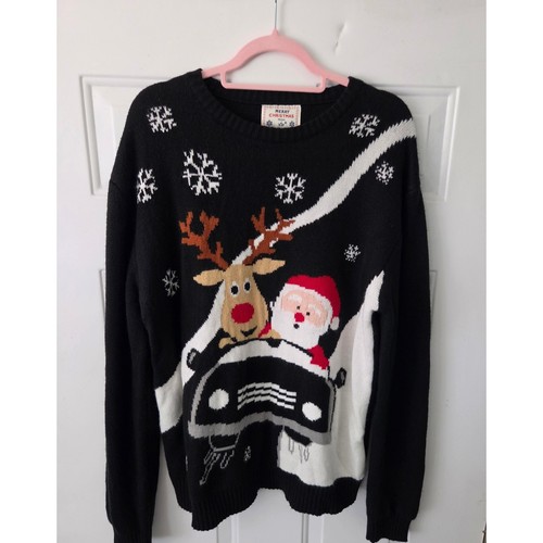 V28 mens santa - santa, reindeer