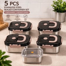5PCS STAINLESS STEEL