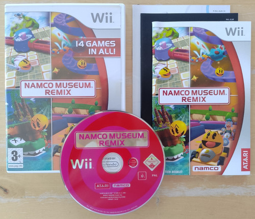 Namco museum remix games - remix,