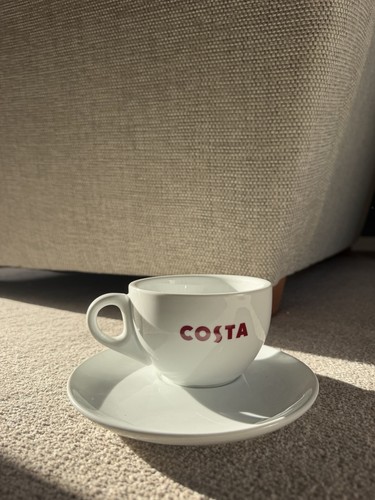 Costa coffee mug and saucer - coffee,