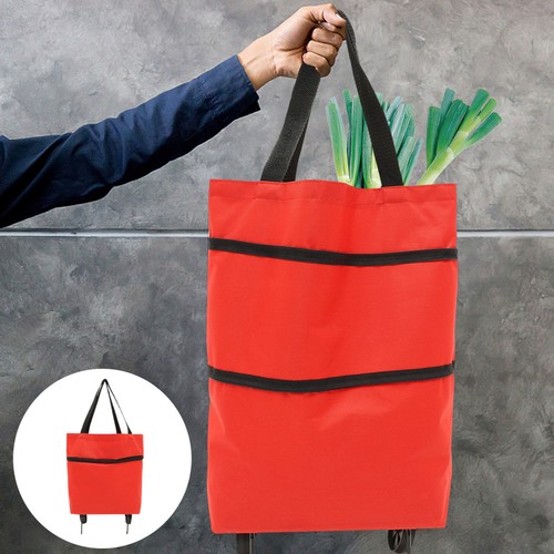 Folding shopping bag with - shopping,
