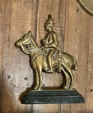 Antique Brass Door Stop