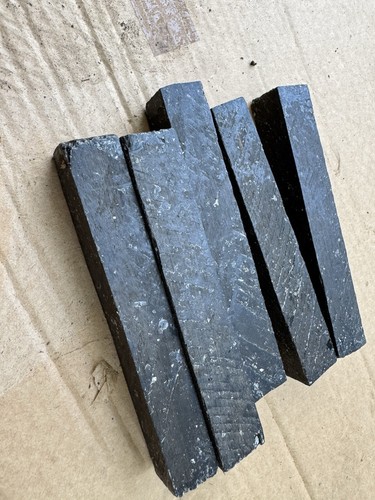 Ebony pen blanks set - blanks, 5