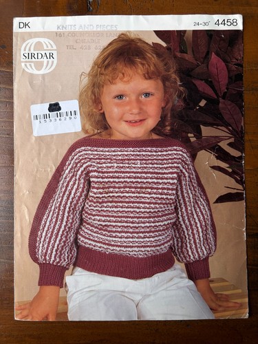 Sirdar 4458 knitting - , pattern