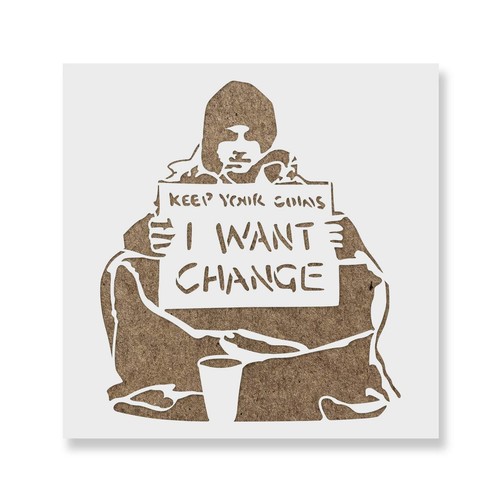 Want change banksy - banksy,